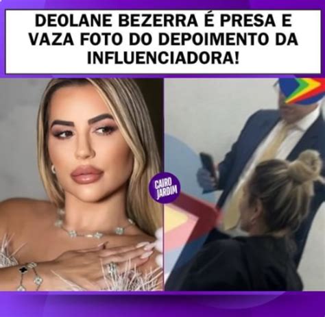 Vaza primeira imagem de Deolane Bezerra após。